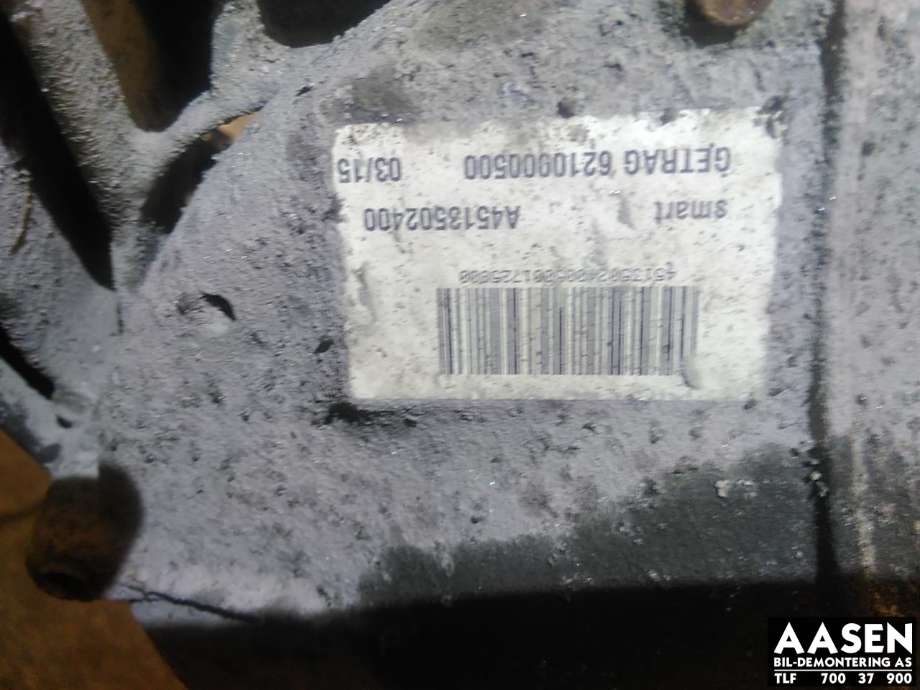 Girkasse elbil til Smart Fortwo 2007-2014 (Type II) (W451) (W451) (A 451 351 03 00|)