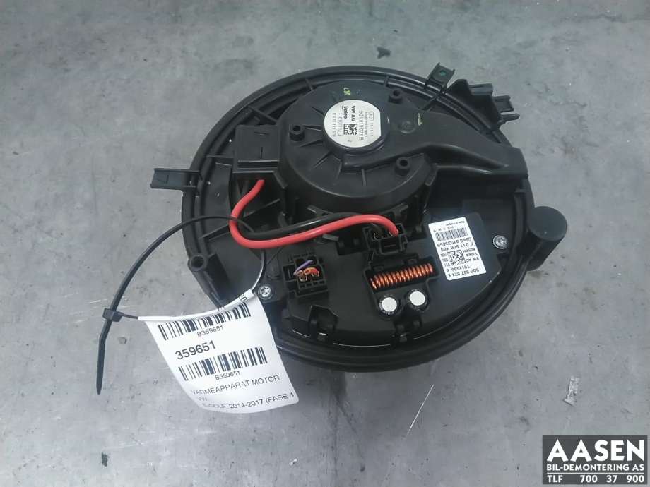 Varmeapparat motor til VW e-Golf 2014-2017 (Fase 1) (5Q1 819 021 E|)