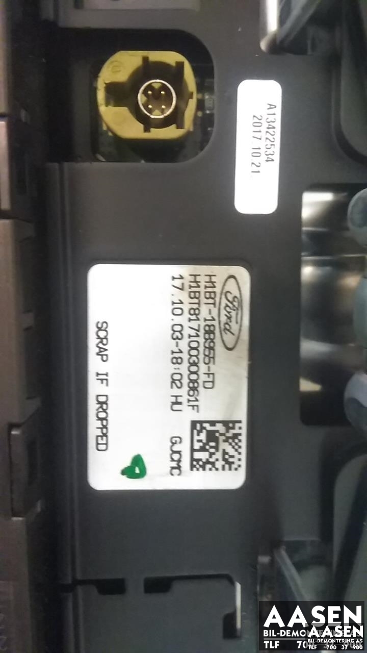 Bilstereo navigasjon skjerm til Ford Fiesta 2017-->> (Type VII)  (H1BT-18C815-YV|2427747|)