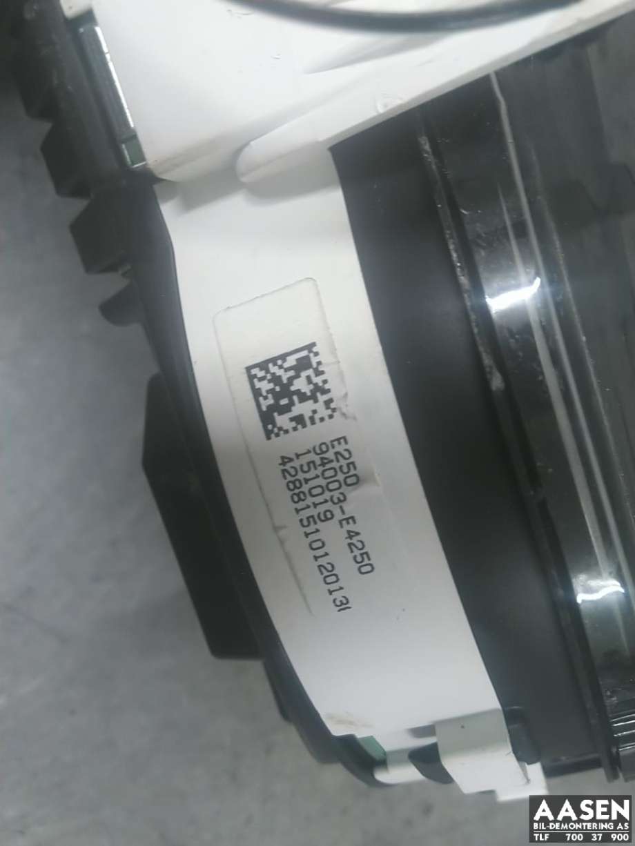 Instrumentpanel til Kia Soul 2014-2019 (Type II)  