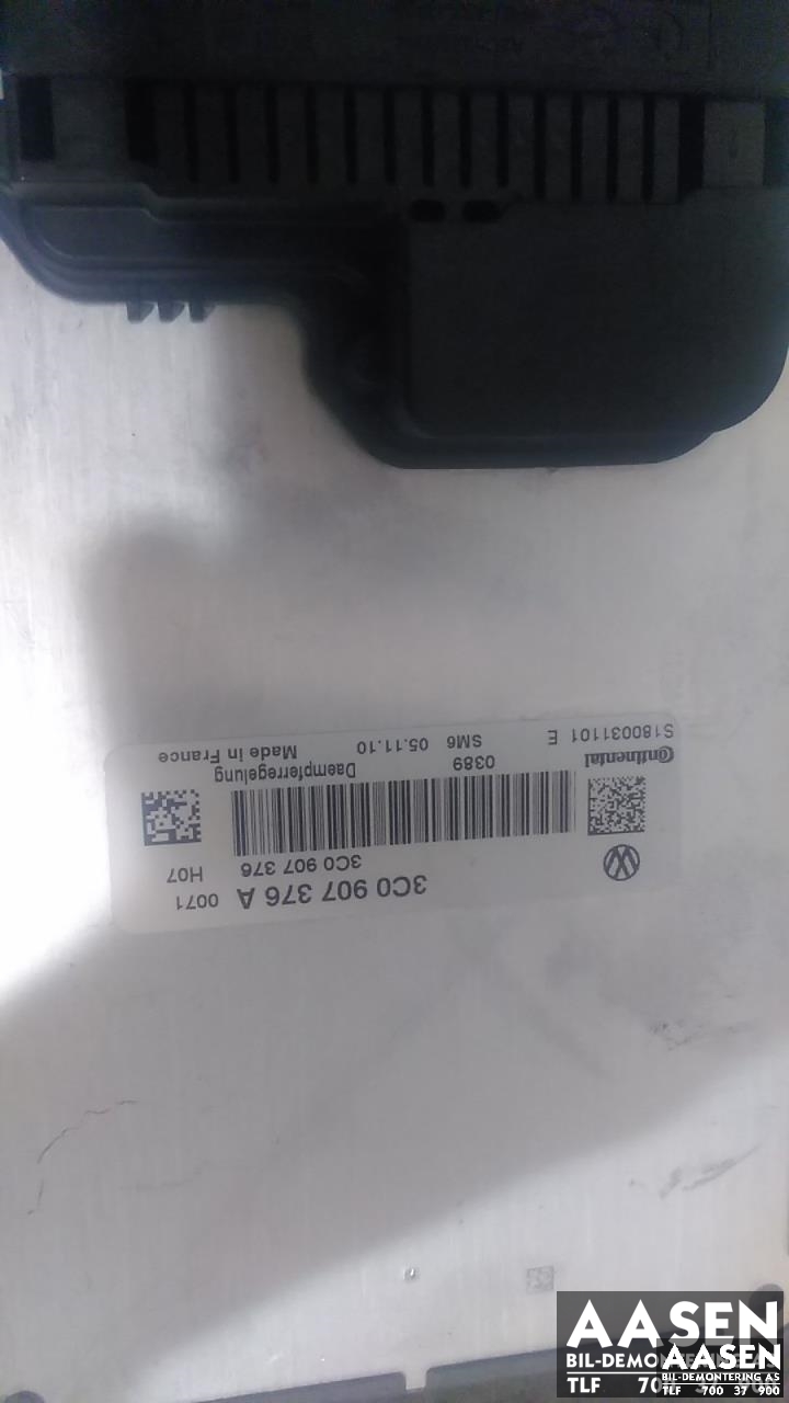 Styreenhet nivå/luftfjæring til VW CC 2008-2012 (PASSAT CC) (PASSAT CC) (CONTINENTAL|3C0907376A|)