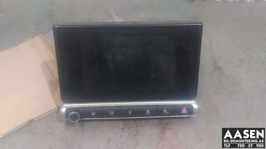 Bilstereo navigasjon skjerm til Citroën C4, Cactus, 2014-2017 (Fase 1) (98 009 807 ZD)