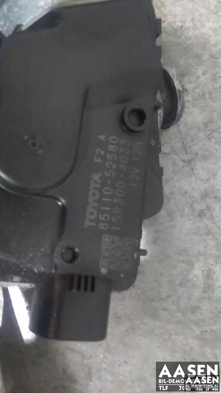 Viskermotor frontrute komplett m/overføring til Toyota Verso-S 2011-2015 (COMBI) (COMBI) (85110-52580|85150-52670|)