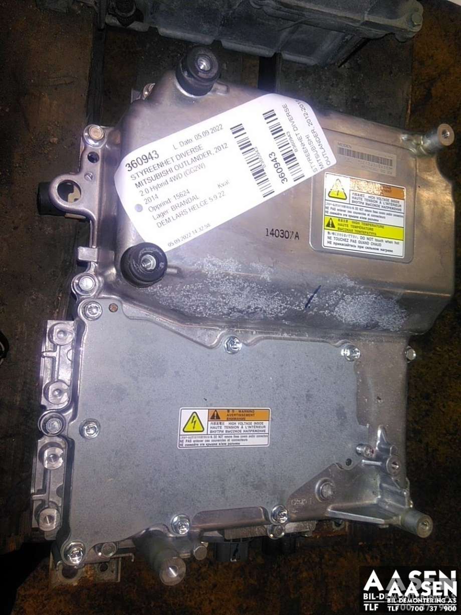 Inverter hybrid til Mitsubishi Outlander 2012-2015 (Type III, Fase 1) (MEIDEN|9410A067|9410A056|)
