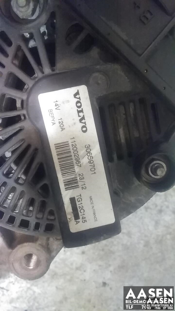 Dynamo diesel til Volvo C30 2010-2012 (Fase 2)  (30659701|36001971|)