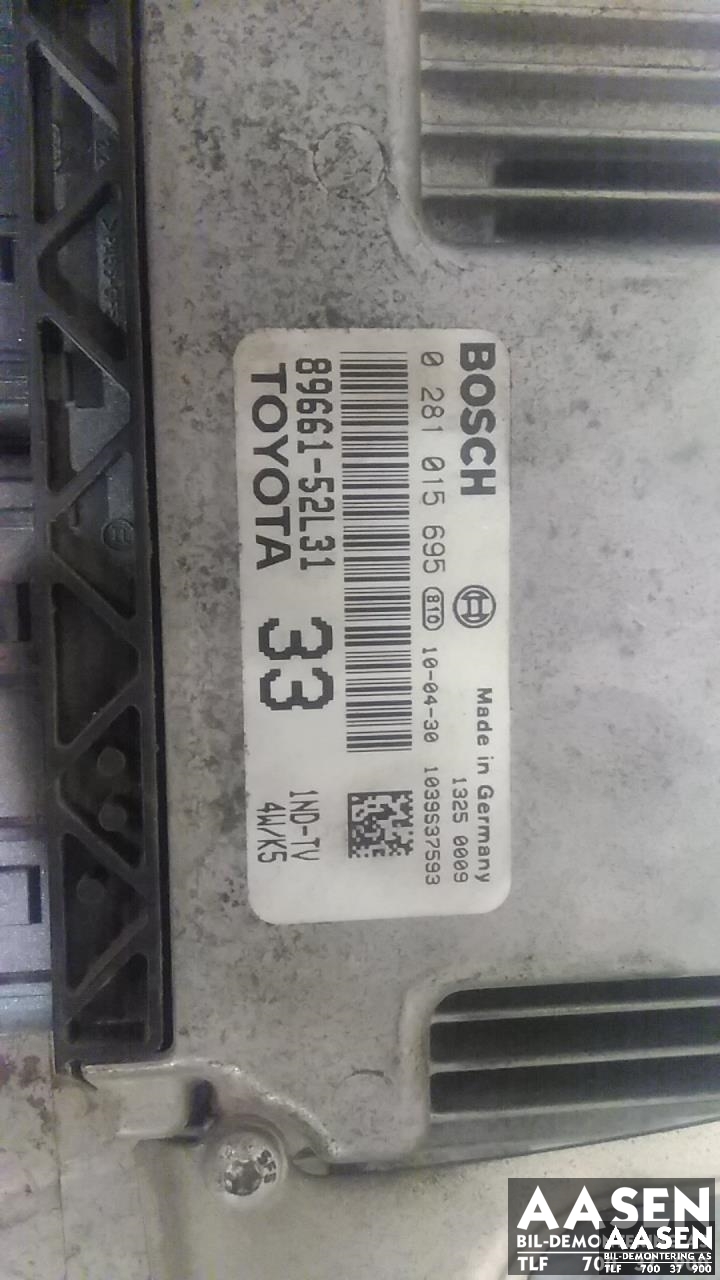 Styreenhet motor til Toyota Urban Cruiser 2009-2014  (BOSCH|89661-52L31|)