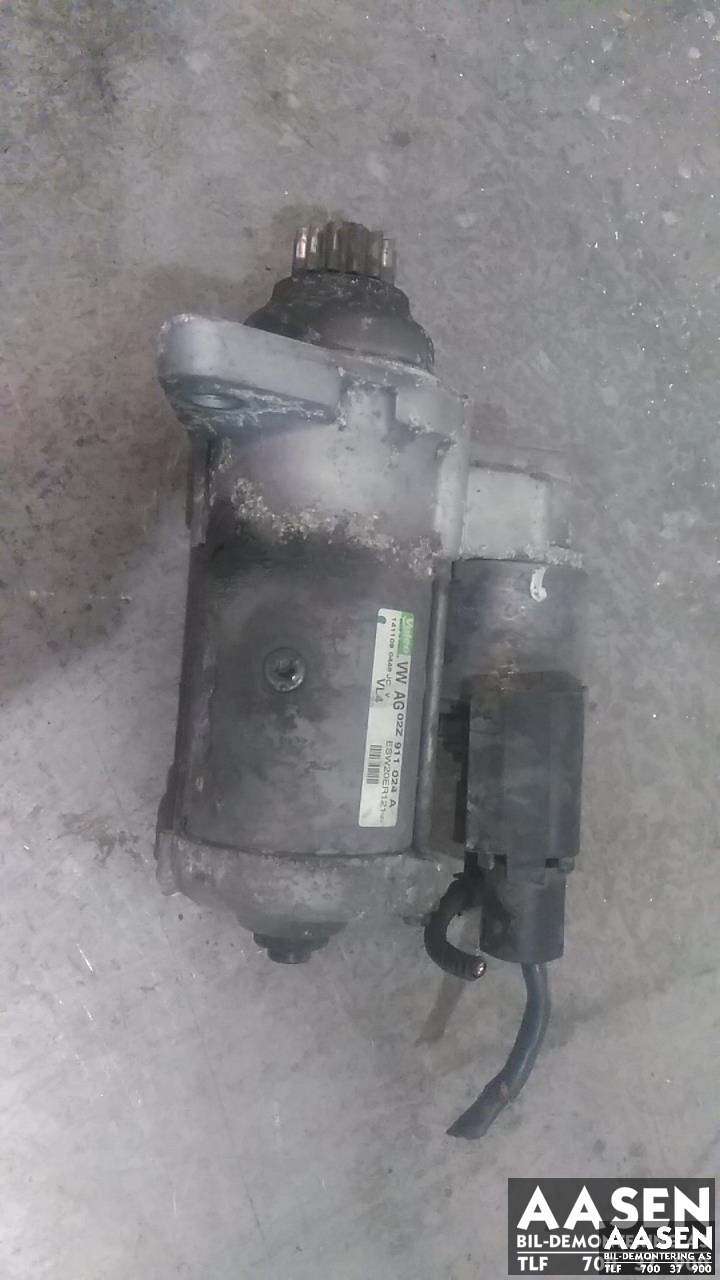 Starter diesel til VW Golf VI 2008-2012 (VALEO|02Z 911 024 A|02Z 911 024 H|02Z 911 024 AX)