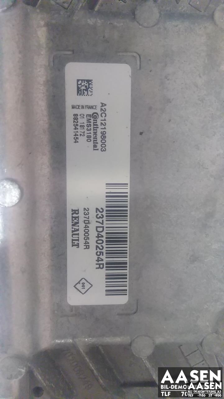 Styreenhet motor til Renault Zoe 2013-2019 (Fase 1)  (CONTINENTAL|237D40254R|)