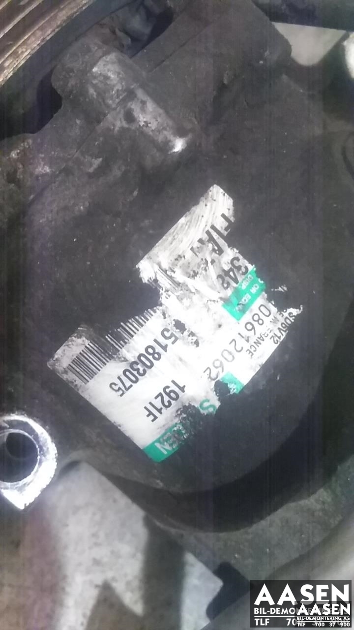Aircondition kompressor til Fiat Punto 2010-->> (Type III, Fase 2) EVO EVO (SANDEN|51803075|)