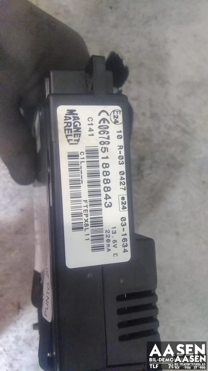 Styreenhet motor til Fiat Punto 2010-->> (Type III, Fase 2) EVO EVO (MAGNET MARELLI|51888843|)