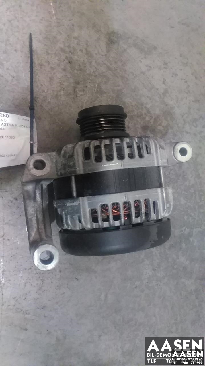Dynamo til Opel Astra K, 2015-->>  (BOSCH|13587308)