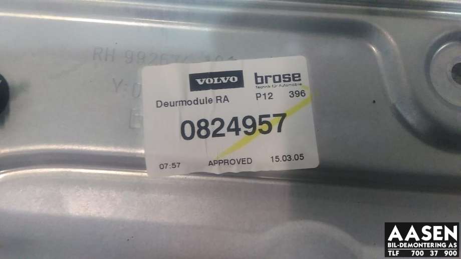 Ruteheis høyre bak til Volvo V50 2004-2007 (Fase 1)  (0824957|30710149|)