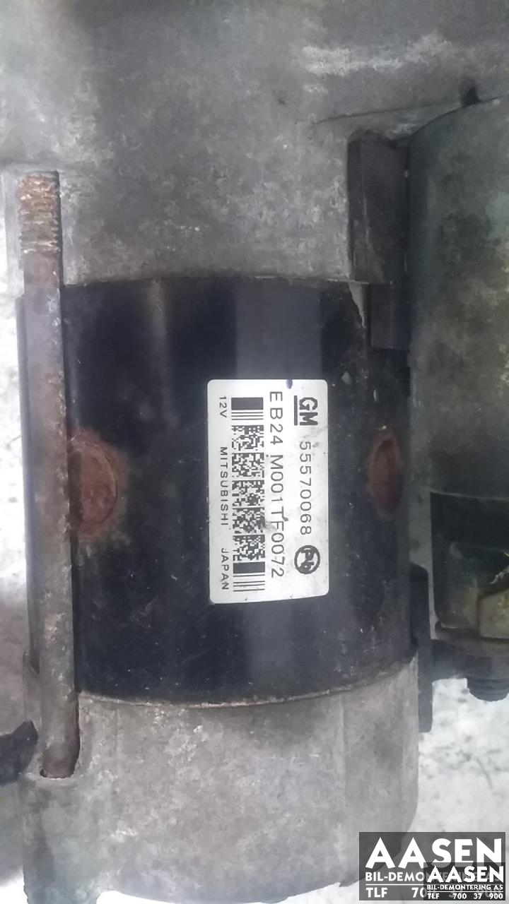 Starter diesel til Opel Zafira Tourer 2012-2018  (55570068|)