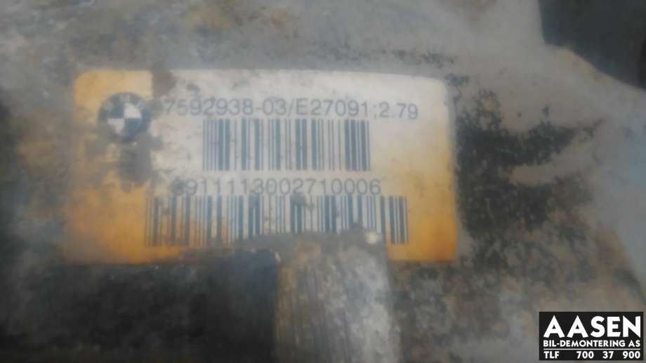 Kardang klokke bak til BMW X1 2009-2015 (E84) (E84) (33 10 7 592 939|)