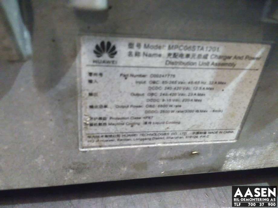Batterilader (OBC - On Board Charger) til Maxus e-Deliver 3 2020-->>  (C00247775|)