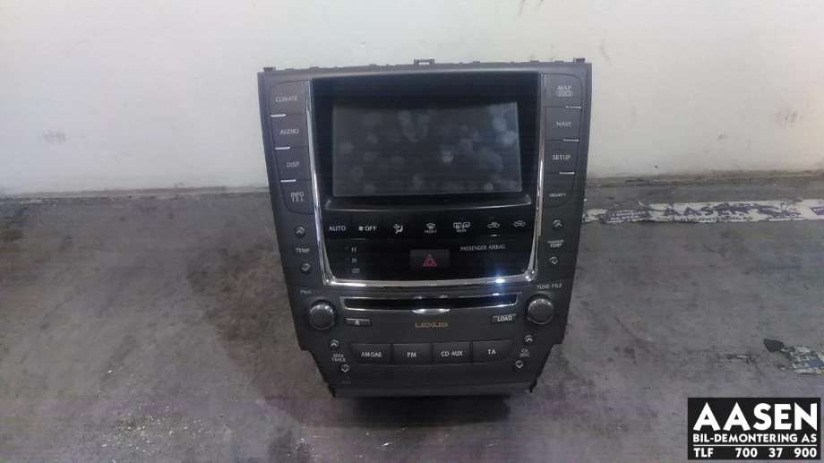 Bilstereo til Lexus IS, 2006-2013 (Type II) (XE20) (XE20) (AISIN|86805-60122)