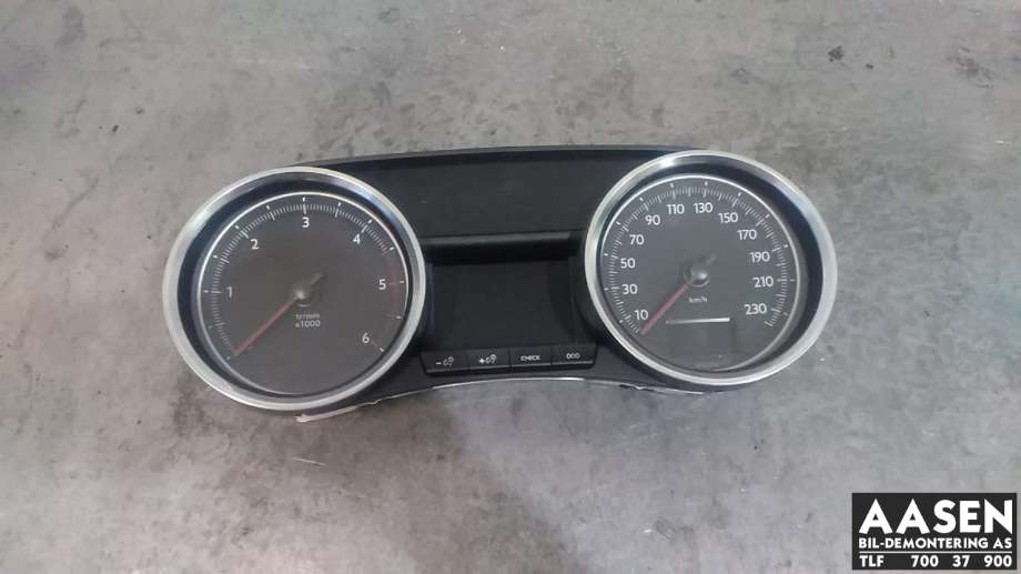 Instrumentpanel til Peugeot 508 2014-2018 (Type I, Fase 2) (98 071 587 80|98 248 421 80|)