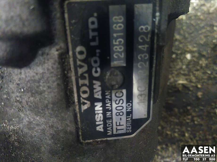 Girkasse 4WD hovedkasse til Volvo V60 2010-2013 (Type I, Fase 1) (36050946|)