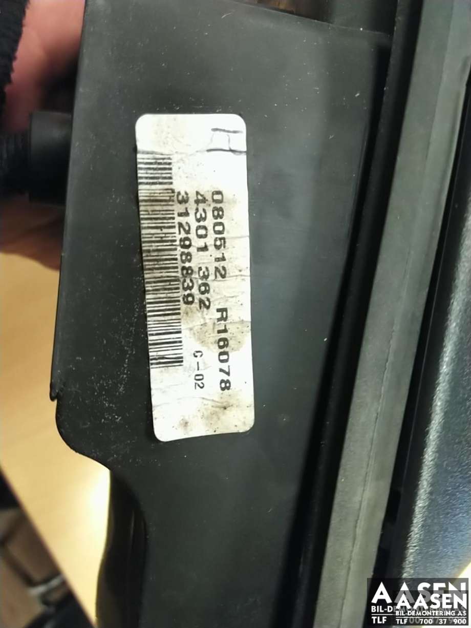 Speil høyre til Volvo V70 2007-2013 (Type III, Fase 1) (31298839|)