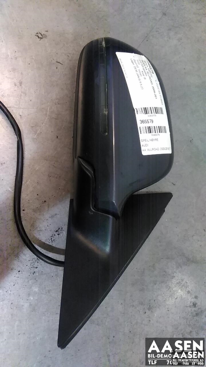 Speil høyre til Audi A4, Allroad, 2009-2016 (Type I) (B8) (B8) (8K1 857 410 E)