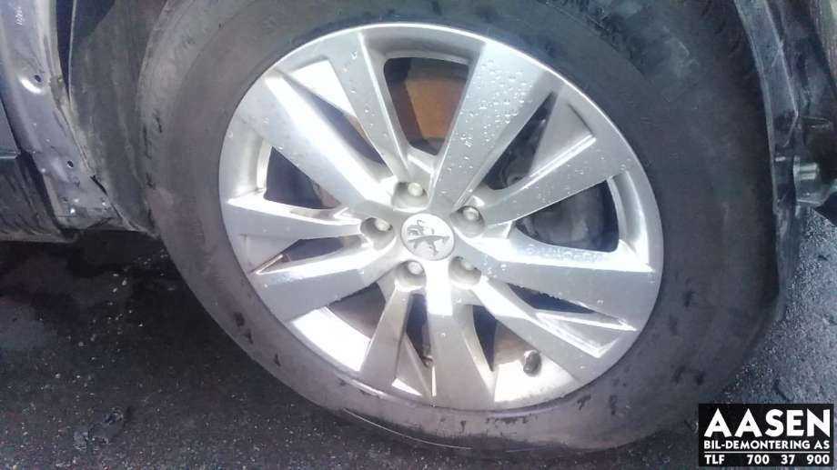 Hjulsett aluminium sommer til Peugeot 3008, 2016-->> (Type II)  