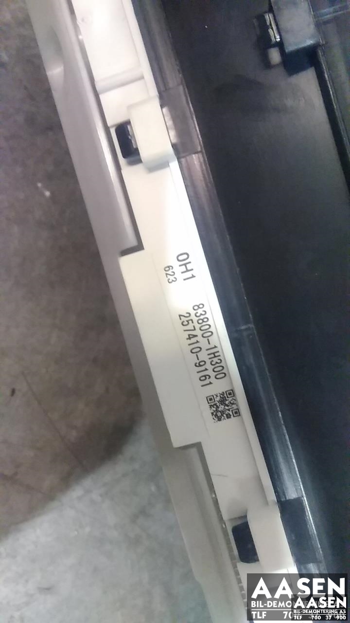 Instrumentpanel til Toyota Corolla 2002-2007 (83800-1H300|)