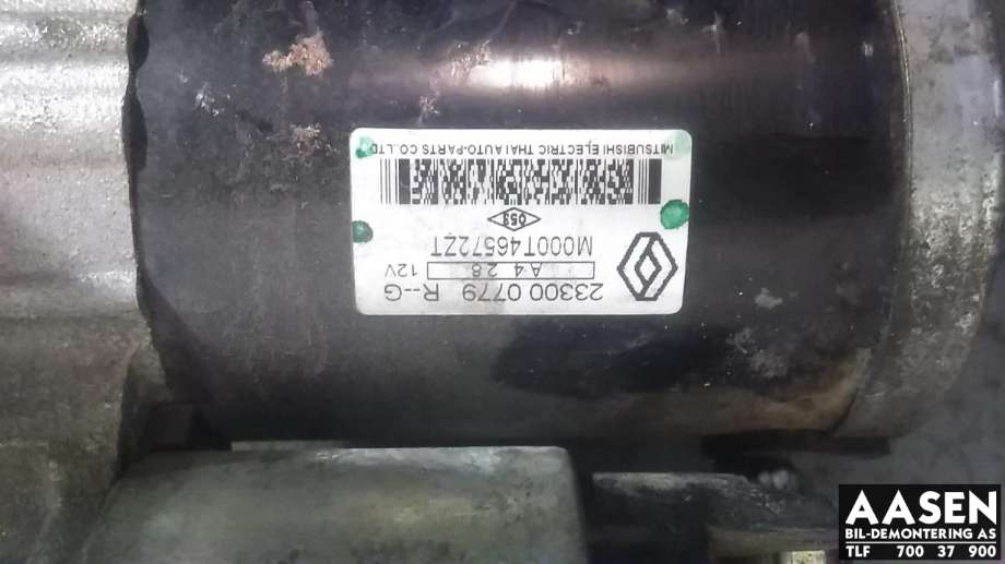 Starter til Renault Captur 2013-2020 (Type I) (233000779R-G|)