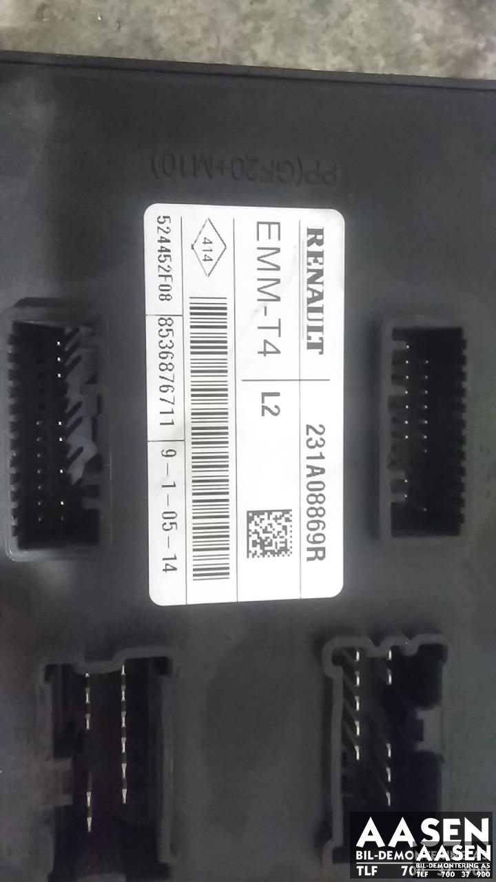 Styreenhet diverse til Renault Captur 2013-2020 (Type I)  (231A08869R|)