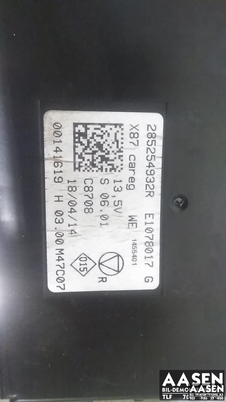 Styreenhet klima/aircondition til Renault Captur 2013-2020 (Type I)  (285254932R|)