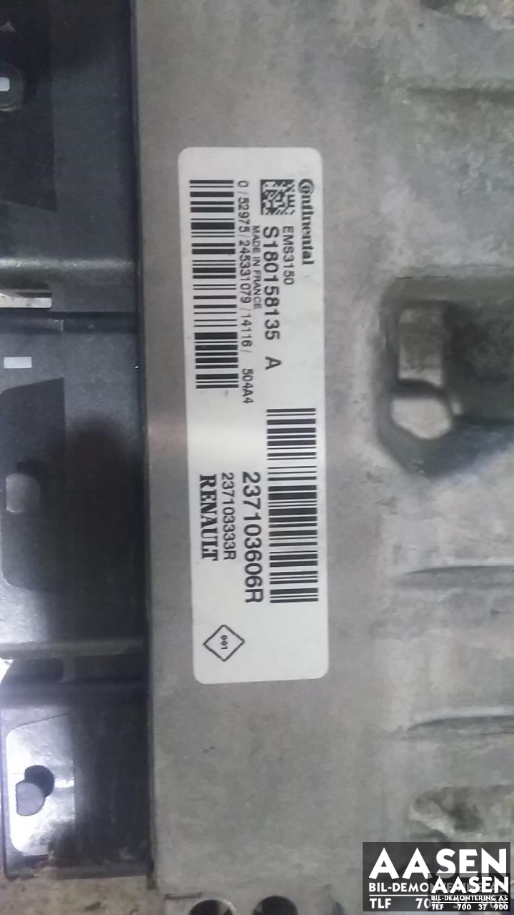 Styreenhet motor til Renault Captur 2013-2020 (Type I)  (CONTINENTAL|237103606R|)