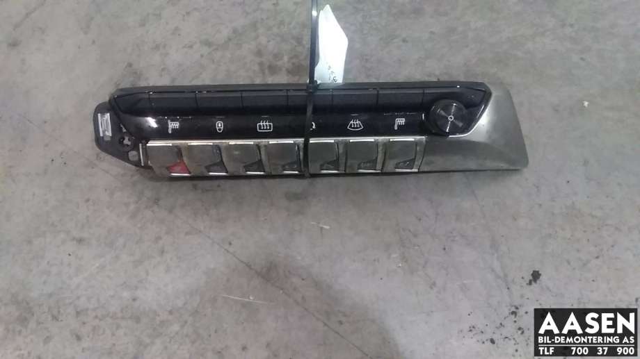 Varmeapparat betjening til Peugeot 3008, 2016-->> (Type II)  (DELPHI|98 106 119 DX)