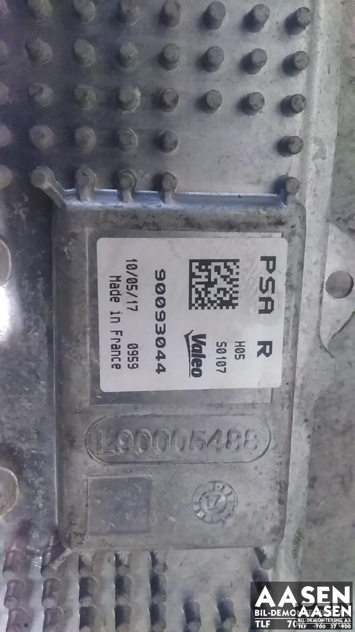 Styreenhet xenon/ballast til Peugeot 3008 2016-->> (Type II)  (VALEO|90093044|)
