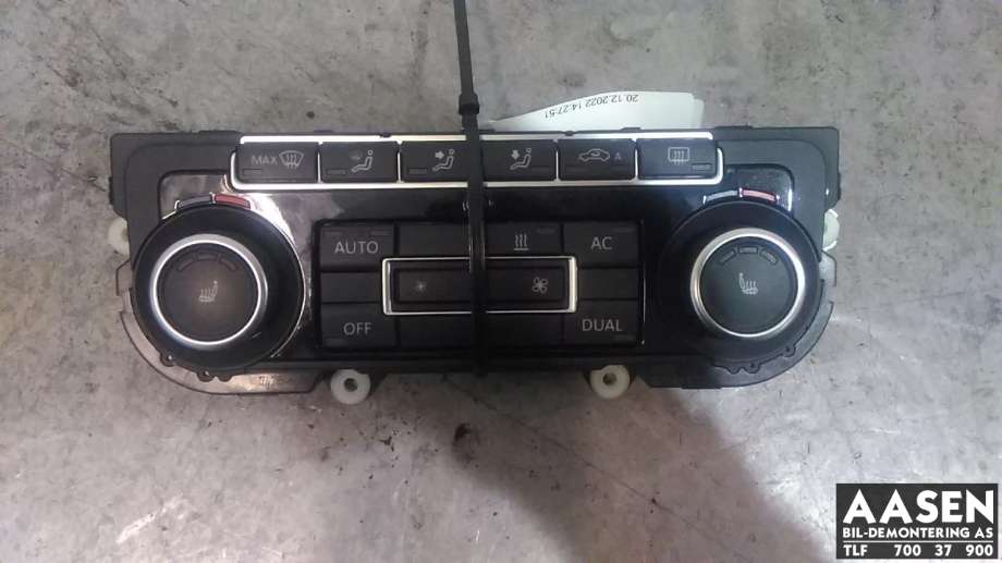 Varmeapparat betjening til VW Passat 2011-2015 (B7) (B7) (5K0 907 044 GM|)