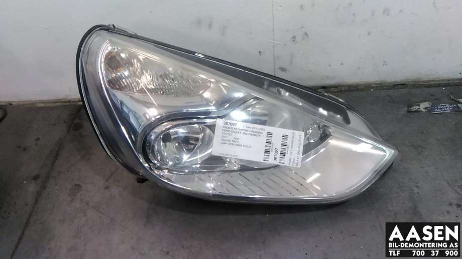 Frontlykt høyre halogen til Ford Galaxy, 2007-2010 (Type III, Fase 1)  (HELLA|1791503)