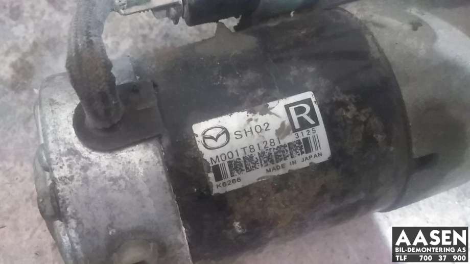 Starter diesel til Mazda 6 2013-2015 (Type III, Fase 1)  (M001T81281|)