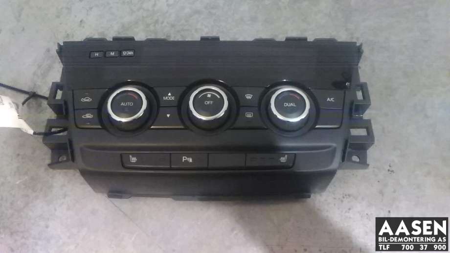 Varmeapparat betjening til Mazda 6 2013-2015 (Type III, Fase 1) (GHS461190F|)