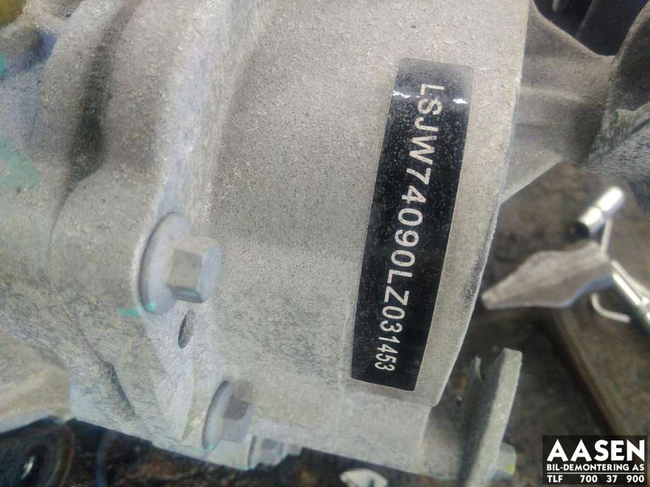 Girkasse elbil til MG ZS EV 2019-2021 (Type I, Fase 1)  (N/F|)