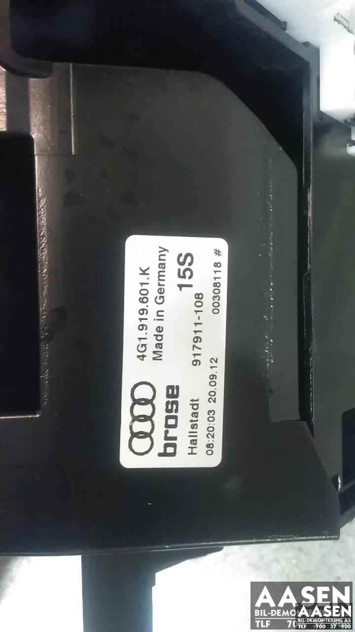 Bilstereo navigasjon skjerm til Audi A6 2011-2014 (Type IV, Fase 1) (C7) (C7) (4G1919601K|)