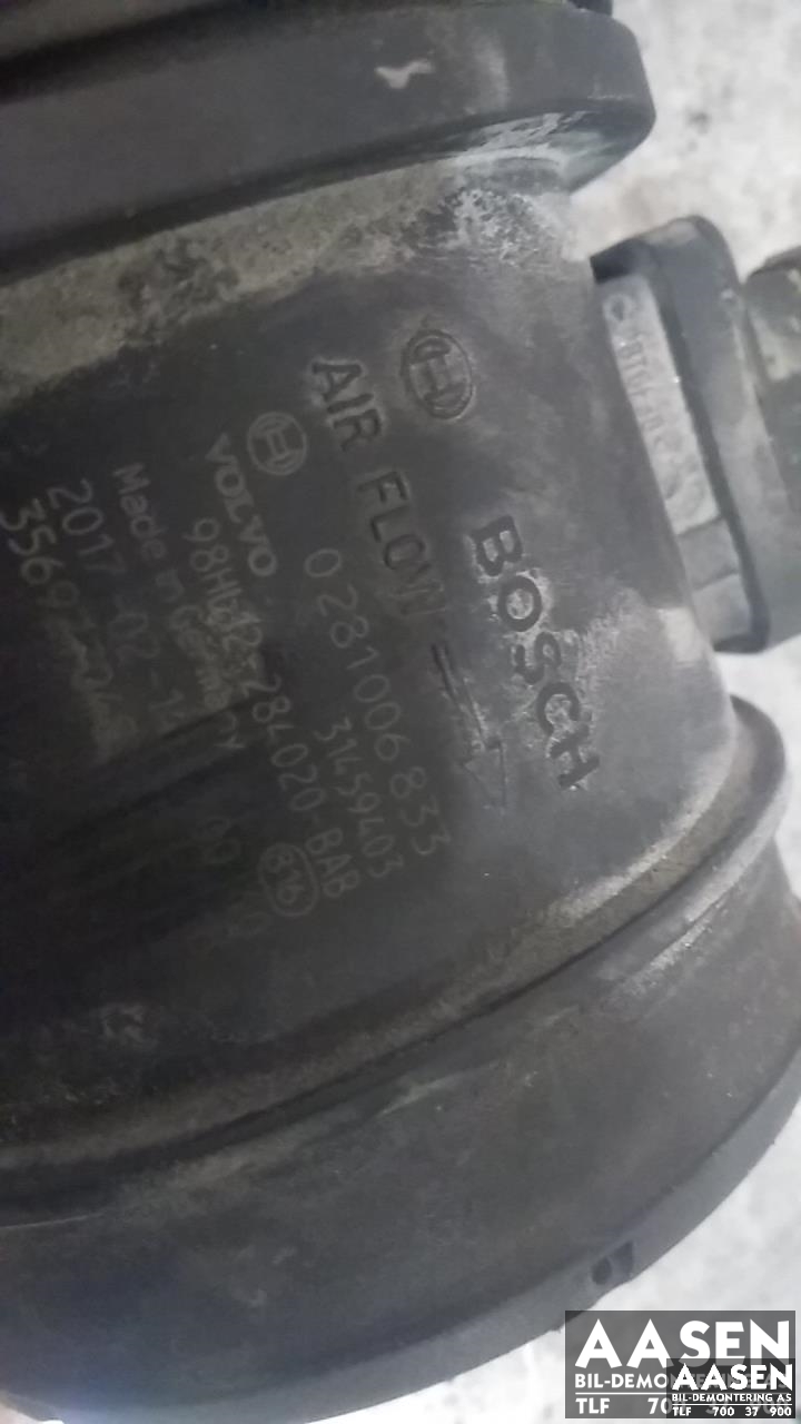 Luftmengde/luftmassemåler til Volvo V60/V60 CC 2013-2018 (Type I, Fase 2)  (BOSCH|31459403|)