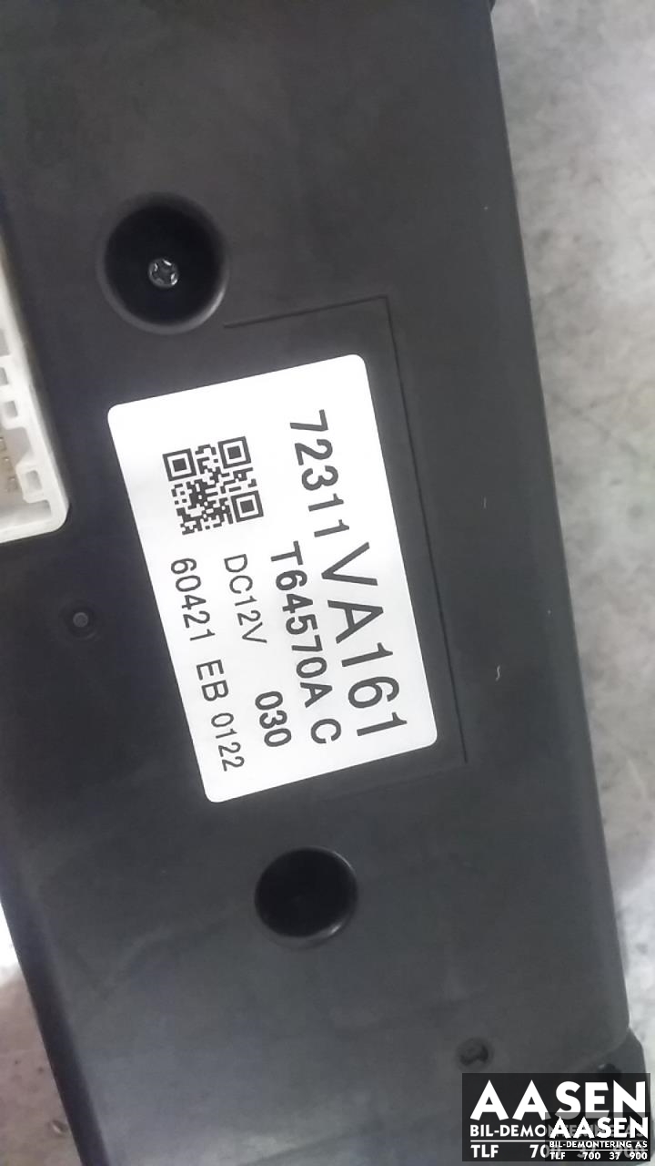 Varmeapparat betjening til Subaru Levorg 2015-2019  (72311VA161|)