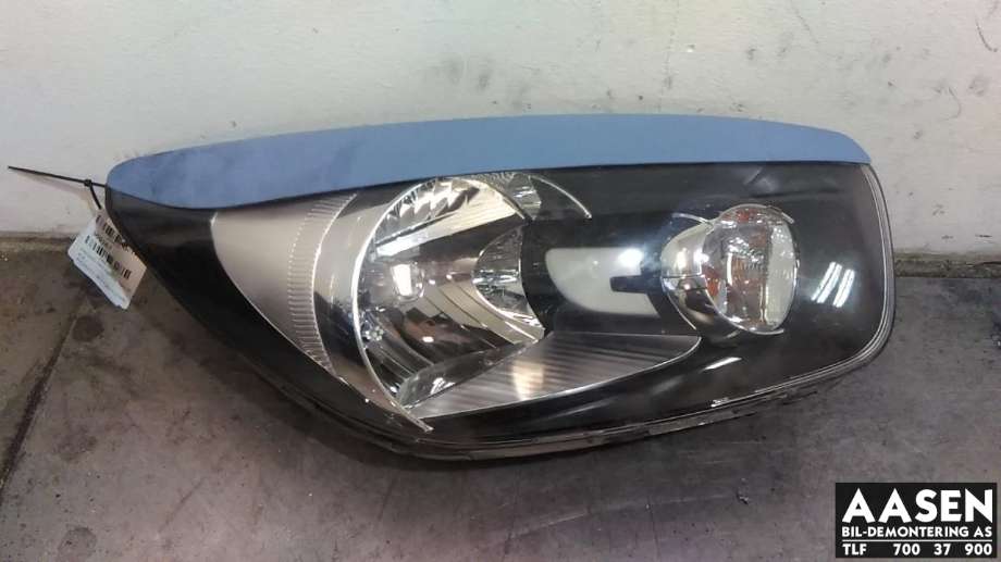 Frontlykt høyre halogen til Kia Picanto, 2011-2017 (Type II)  (92102 1Y011)