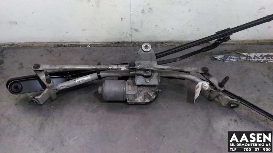 Viskermotor frontrute komplett m/overføring til BMW X3, 2010-2017 (F25) (F25) (BOSCH|61 61 7 213 275)