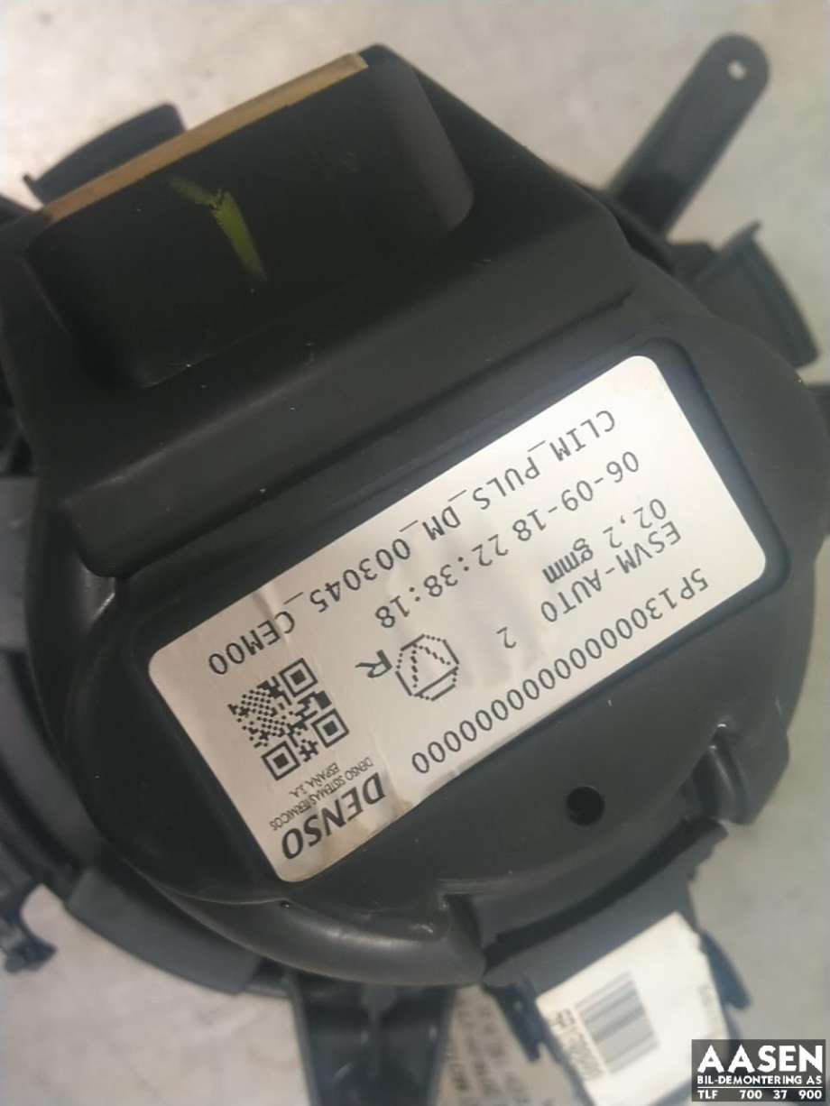 Varmeapparat motor til Peugeot 3008 2016-->> (Type II)  (16 096 901 80|)