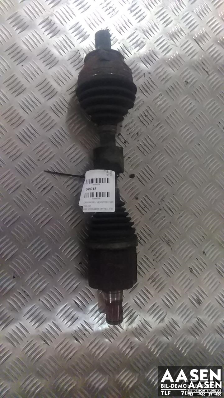 Drivaksel venstre foran, diesel/automat til Volvo V60, 2010-2013 (Type I, Fase 1)  (36011288)