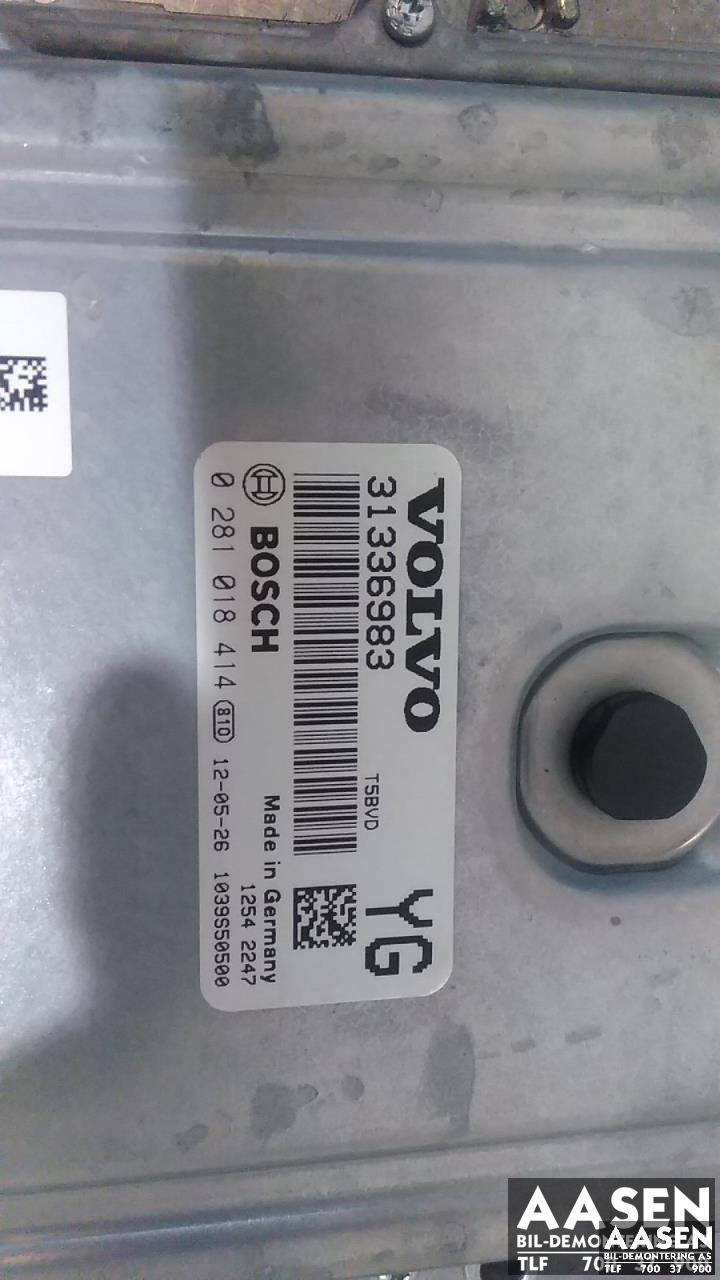 Styreenhet motor til Volvo V60 2010-2013 (Type I, Fase 1)  (BOSCH|31336983|)
