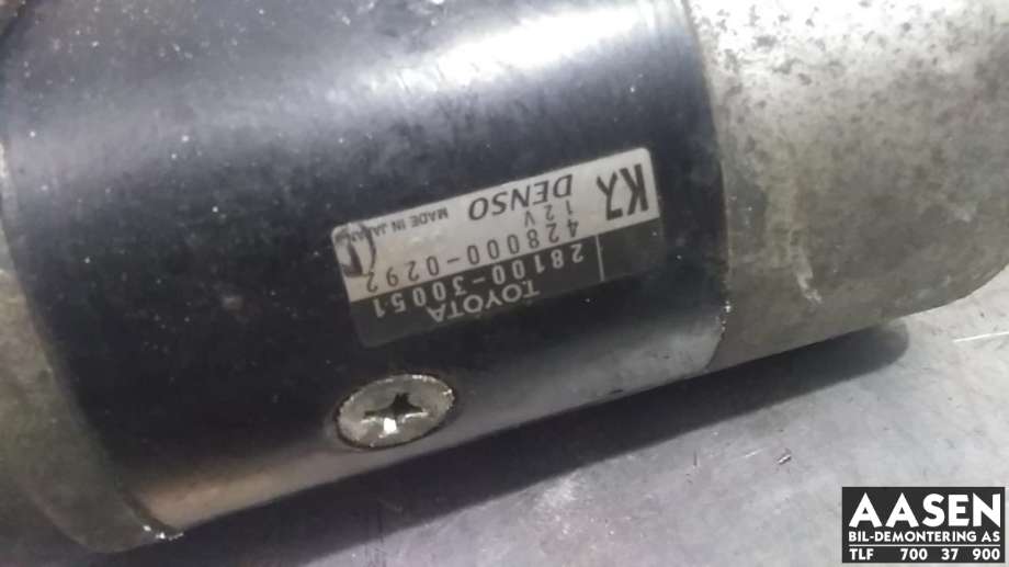 Starter diesel til Toyota Land Cruiser 150 2014-->> (Fase 2)  (DENSO|28100-30051|)