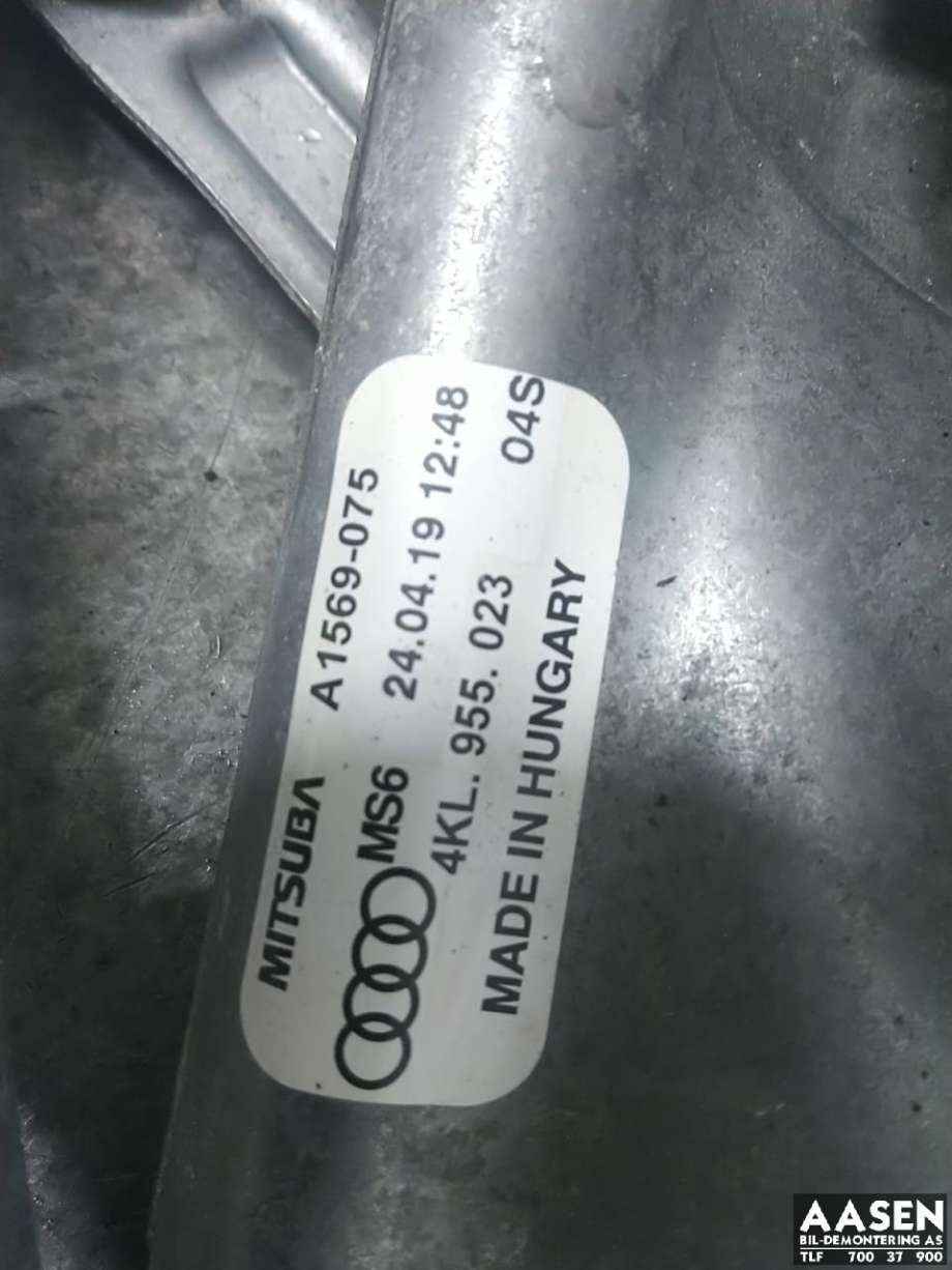 Viskermotor frontrute komplett m/overføring til Audi e-tron 2018-->>  (4KL 955 023|4KL 955 023 B|)