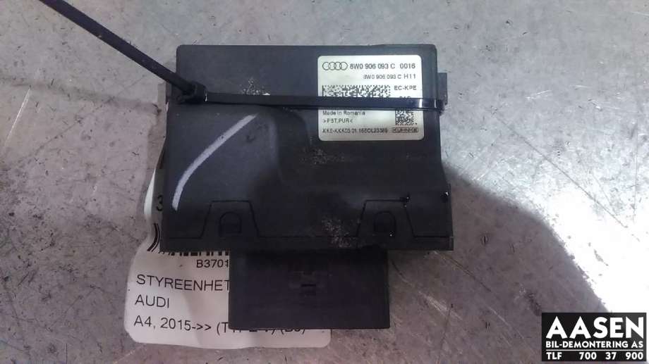 Styreenhet drivstoffpumpe til Audi A4, 2015-2019 (Type V, Fase 1) (B9) (B9) (8W0906093C)