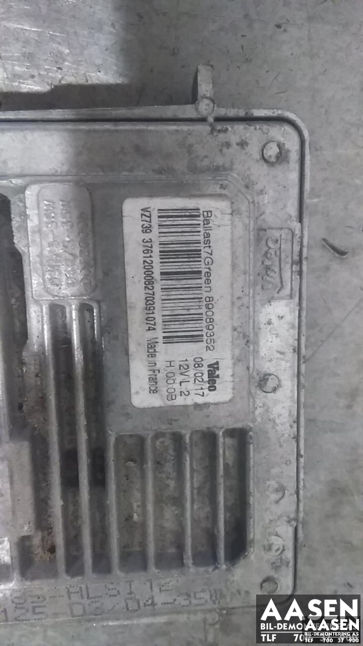 Styreenhet xenon/ballast til Volvo V60/V60 CC 2013-2018 (Type I, Fase 2)  (VALEO|31395908|)