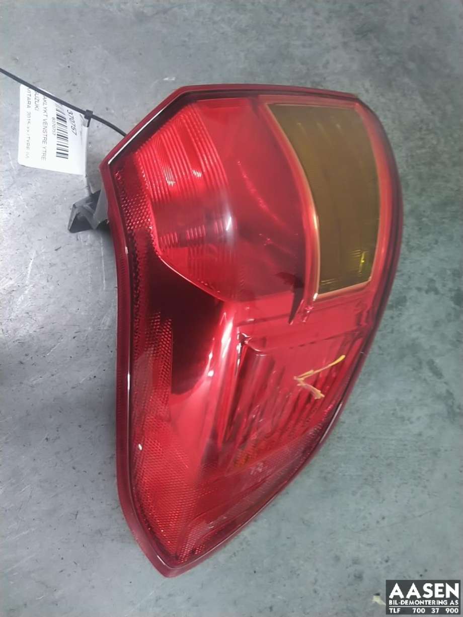 Baklykt venstre ytre til Suzuki Vitara, 2015-->> (Type IV) (3567054P00)